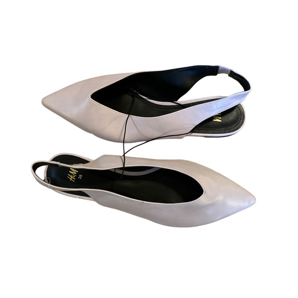 H & M Pointed Toe Slingback Shoes